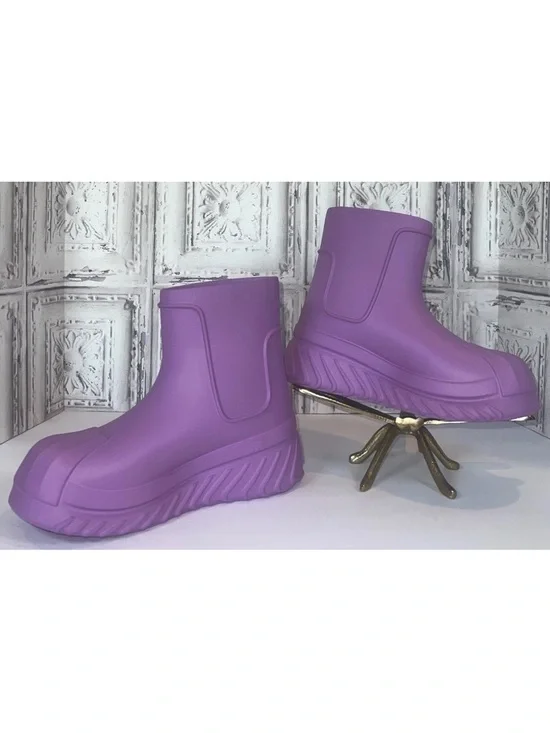 Adidas Adifom Superstar Boots lilac 6.5 nwob - Picture 6 of 16